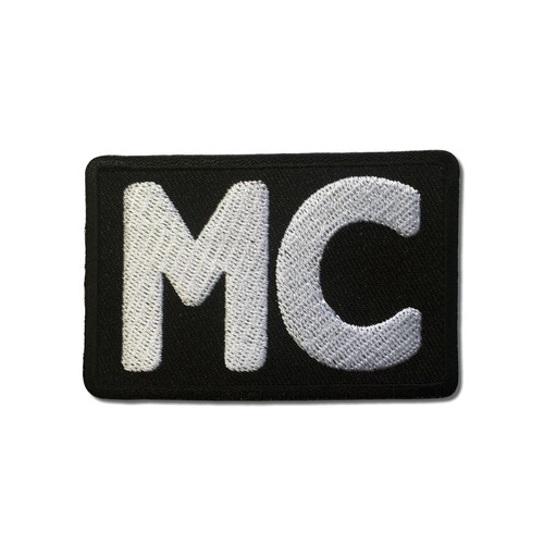Embroidered white - embroidered, mc