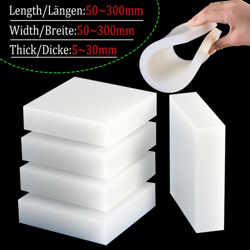 White silicone rubber sheet - rubber,