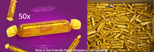 Quality street toffee - toffee, finger