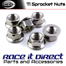 Titanium Sprocket Nuts for