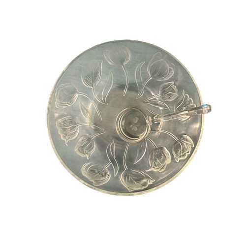 Teleflora glass punch bowl - teleflora,