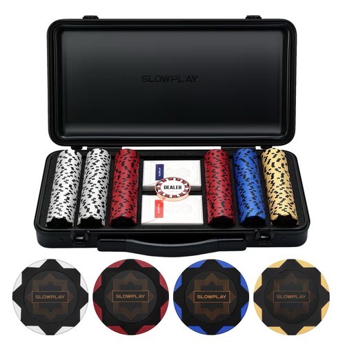 Clay poker chips set grams - clay,