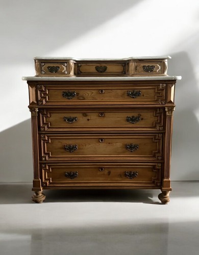 Antique solid pine french - antique,