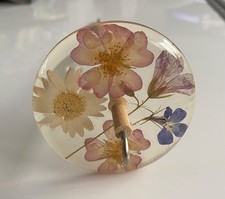 DROP SPINDLE Resin & Dried