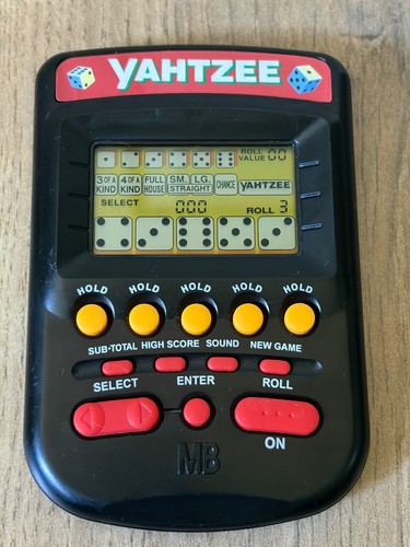Yahtzee electronic lcd - lcd, by