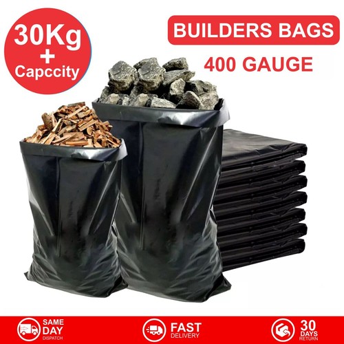 Black rubble sacks builders - black,