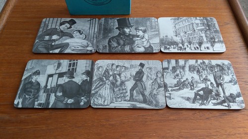 Vintage taunton vale - vale, coasters