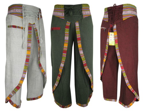Cotton hemp casual - casual, trousers
