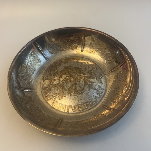 Silver plated brass - plated, on