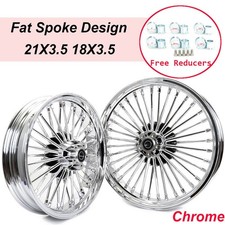21x3.5 18x3.5 Fat Spoke Wheels Rim for Heritage Softail Fatboy Deluxe FXST FLSTF