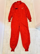MIR Raceline Ferrari Suit go kart made in Italy full Square checker EUC