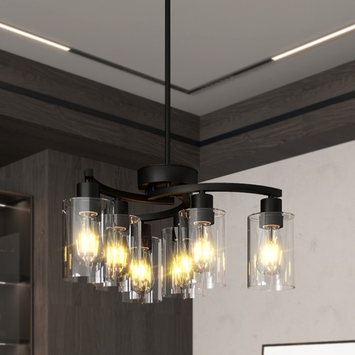 Lights modern pendant - 22", 6