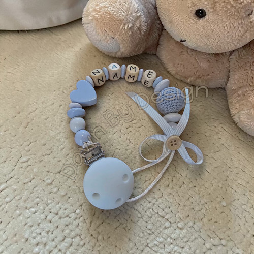 Wooden dummy clip personalised - wooden,