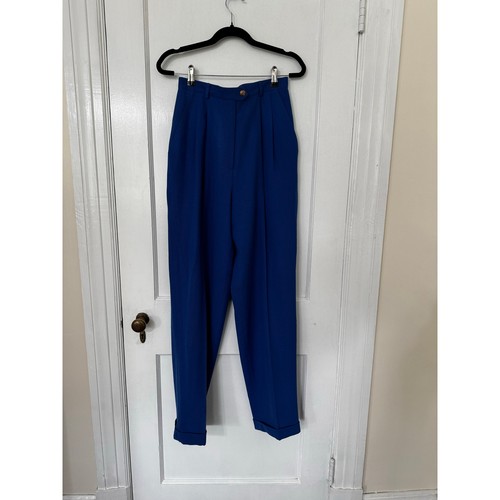 Vintage royal blue wool - vintage,