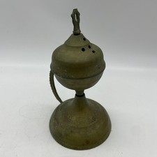 Christian Medieval Church Orthodox - Censer Incense Burner Cast Brass Thurible