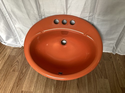 Vtg 19x16 cast iron - tiger, lily