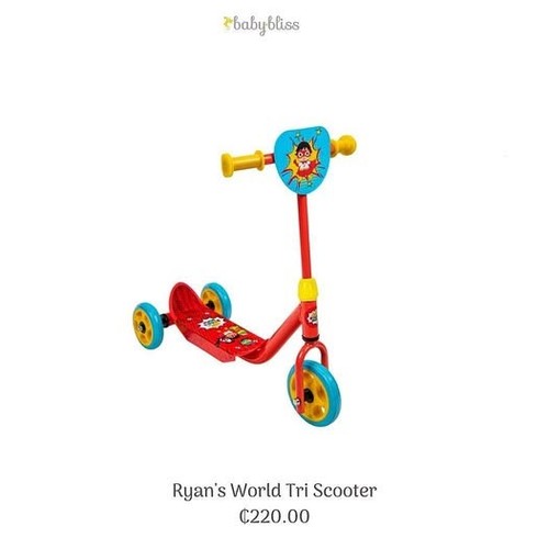 Ryan world tri scooter brand - world,