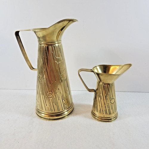 Peerage brass graduated jugs - peerage,