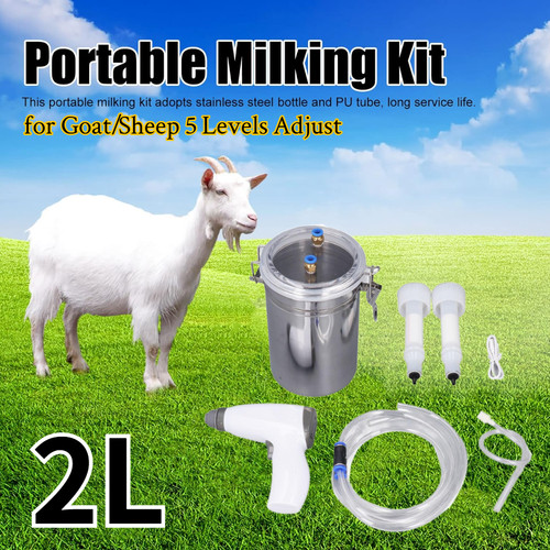 Electric milking machine - milking,