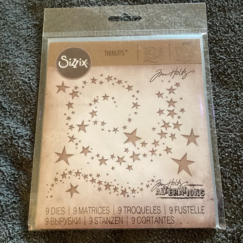 Sizzix swirling stars - swirling, thinlits