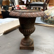 Vintage Small Cast Iron Urn