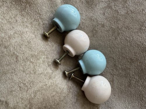 Door drawer knobs pale - x, (pale