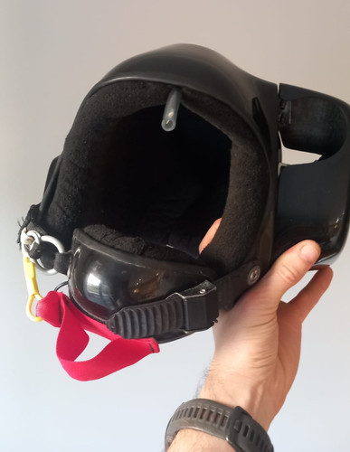 Skydiving camera helmet - camera,