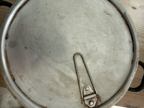 Heavy solid pan - solid, vintage