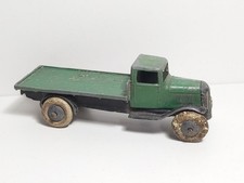 Dinky 25c Flat Truck Green -