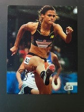 Sydney McLaughlin Hot! autographed signed US Olympic USA 8x10 photo Beckett BAS