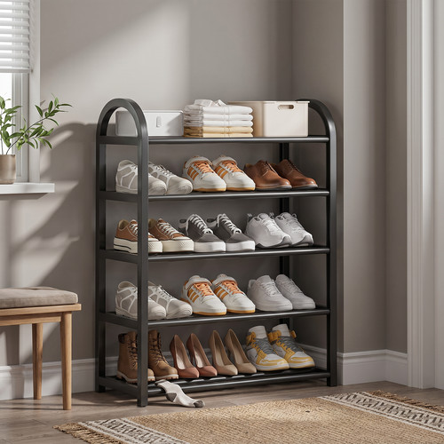 Narrow shoe rack tier - shoe, 5