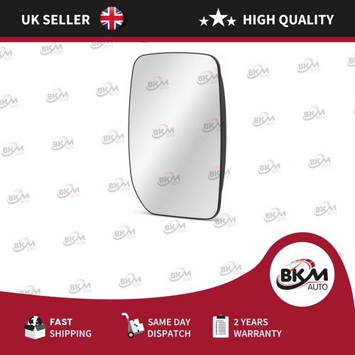 Right wing mirror glass upper - wing,