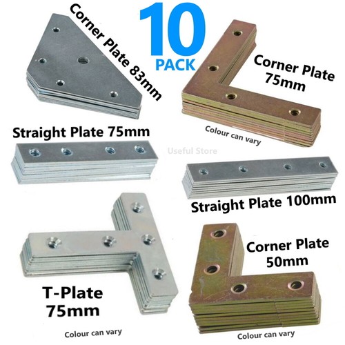 10x flat metal - flat, fixing