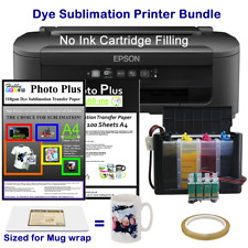Sublimation Printer Bundle - Epson WF-2110W with Ink Tank & Transfer papers