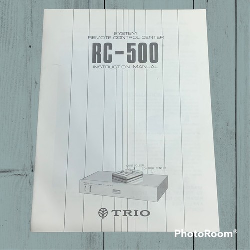 Trio 500 remote control - trio, rc-500