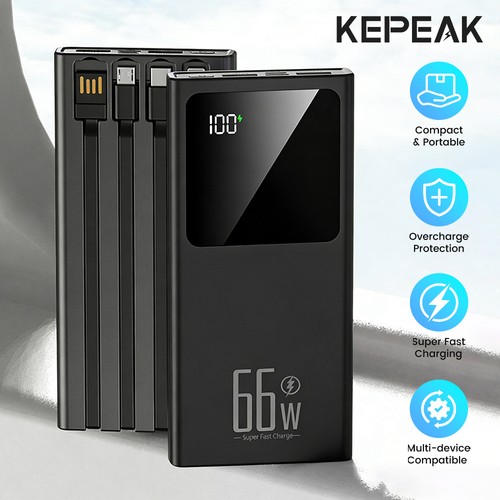 66w super power bank - 66w,