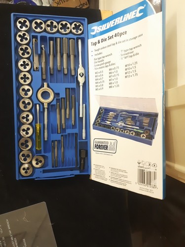 Silverline tap die set - silverline,