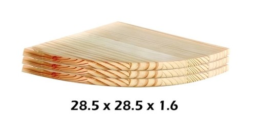 Set pine corner floating - 3,