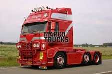 Truck Photo Volvo FH16 610 Tractor Netherlands Red Weeda Capo dei Capi H #i2bw