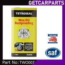 Tetroseal Wax Oil Clear 5L