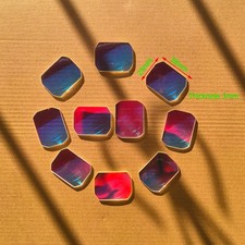 5pcs Optical Glass 38x29mm Prism Science Physics Research Clothes Decoration