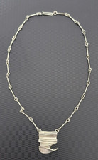 Lapponia Finland Chain / Choker Necklace 925 Sterling Silver 38.5cm, 11.73g