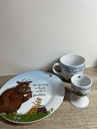 Gruffalo plate mug - plate/mug/, egg