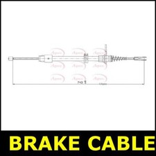 Handbrake Cable Parking Rear