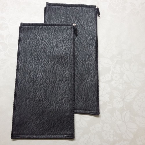 Zip faux leather handle - 2,