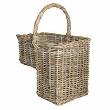 Grey & Buff Rattan Wicker