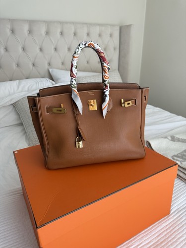 Hermès birkin gold togo - 35,