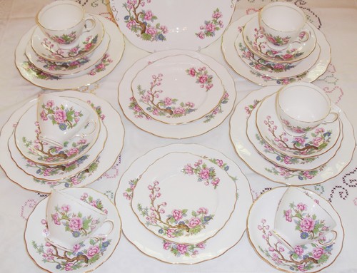 Vintage bone china - vintage, tea