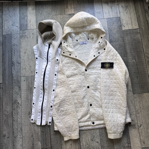 Stone island quilted - stone, ny