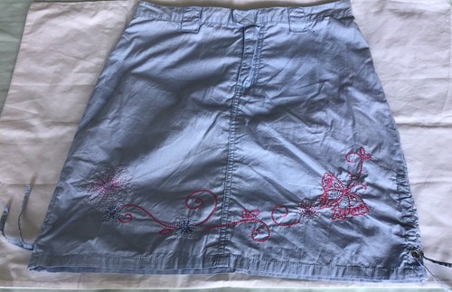 Girls blue skirt age - girls,